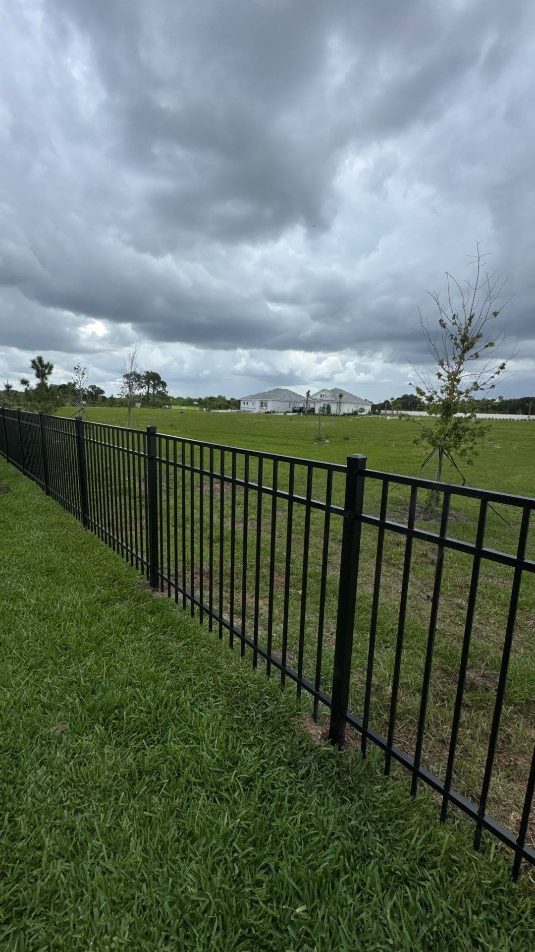 Aluminum fence installation by ASAP Fence & Gates in Lake County, FL