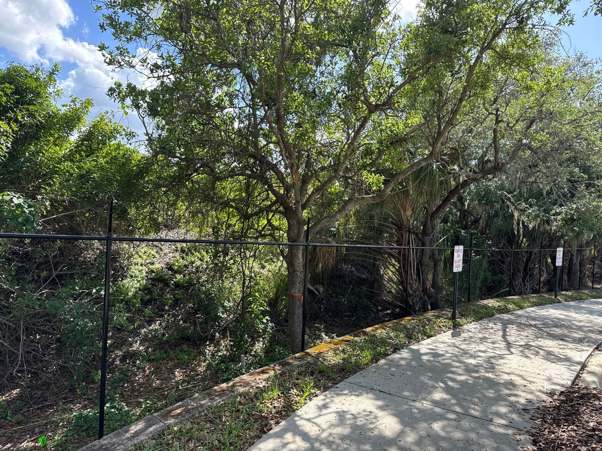 Chain Link Fence installation by ASAP Fence & Gates in Florida