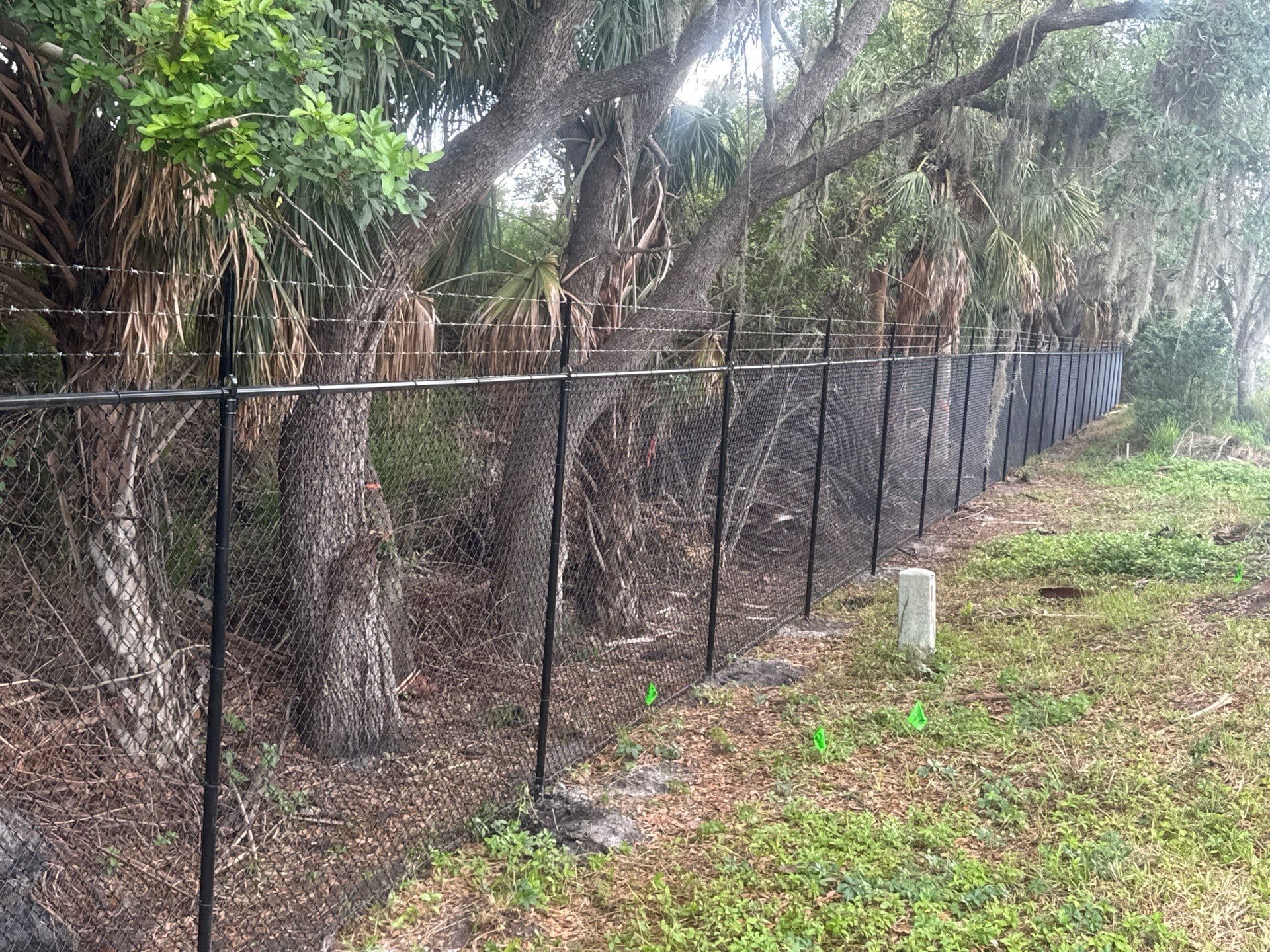 Chain Link Fence installation by ASAP Fence & Gates in Florida