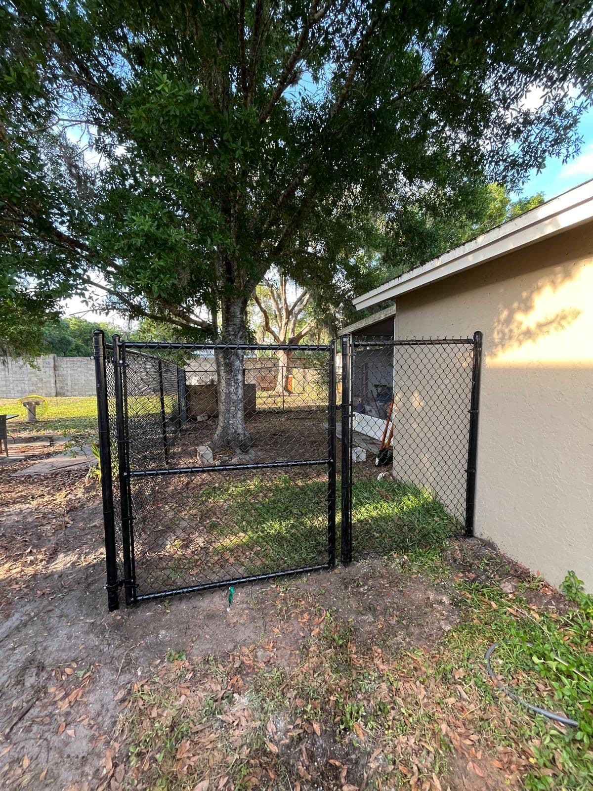 Chain Link Fence installation by ASAP Fence & Gates in Florida