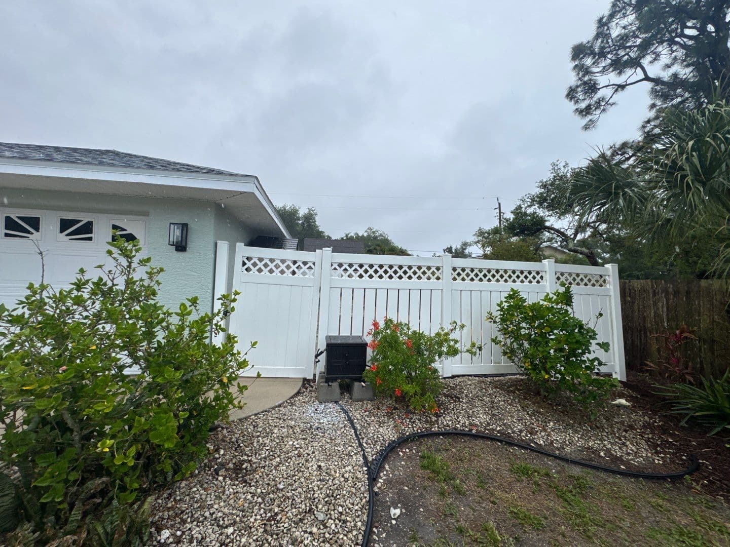 Vinyl Fence installation by ASAP Fence & Gates in Florida