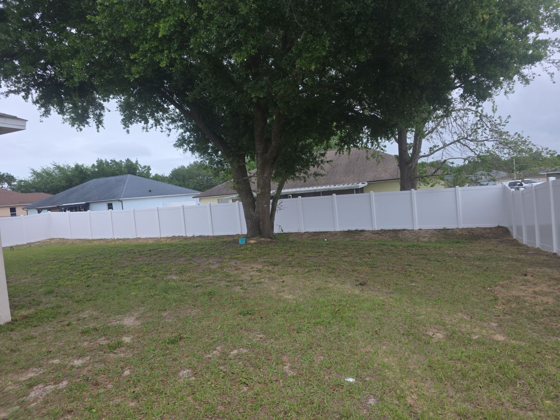 Vinyl Fence installation by ASAP Fence & Gates in Florida